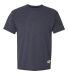 Champion AO200 Authentic Originals Soft-Wash T-Shi Navy Heather front view