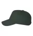 Valucap 8869 Five-Panel Twill Cap Forest side view