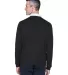 D475 Devon & Jones Men's V-Neck Sweater BLACK back view