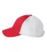 Valucap VC400 Twill Trucker Cap Red/ White side view