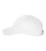Valucap VC350 Unstructured Washed Chino Twill Cap White side view