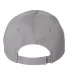 Valucap VC350 Unstructured Washed Chino Twill Cap Grey back view