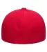 Flexfit 6577CD Cool & Dry Pique Mesh Cap in Red back view