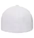 Flexfit 6577CD Cool & Dry Pique Mesh Cap in White back view