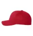 Flexfit 6577CD Cool & Dry Pique Mesh Cap in Red side view