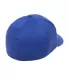 Flexfit 6377 Brushed Twill Cap in Royal back view