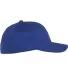 Flexfit 6377 Brushed Twill Cap in Royal side view