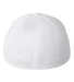 Flexfit 6533 Ultrafiber Mesh Cap in White back view