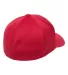 Flexfit 6597 Cool & Dry Sport Cap in Red back view