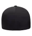 Flexfit 180 Delta Seamless Cap in Black back view