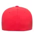 Flexfit 180 Delta Seamless Cap in Red back view
