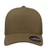 Flexfit 180 Delta Seamless Cap in Olive front view