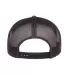 Flexfit 6006W Classic Two Tone Trucker Cap in Charcoal
