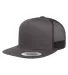 Flexfit 6006W Classic Two Tone Trucker Cap in Charcoal