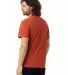 Alternative 6005 Organic Crewneck T-Shirt RED CLAY back view