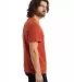 Alternative 6005 Organic Crewneck T-Shirt RED CLAY side view