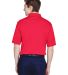 UltraClub 8610 Men's Cool & Dry 8 Star Elite Perfo in Red back view