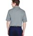 UltraClub 8610 Men's Cool & Dry 8 Star Elite Perfo in Silver back view