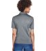 UltraClub 8610L Ladies' Cool & Dry 8 Star Elite Pe in Charcoal back view