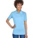 UltraClub 8610L Ladies' Cool & Dry 8 Star Elite Pe in Columbia blue front view