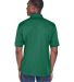 UltraClub U8315 Men's Platinum Performance Piqué  in Forest green back view