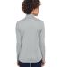 UltraClub 8230L Ladies' Cool & Dry Sport Quarter-Z in Grey back view