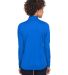 UltraClub 8230L Ladies' Cool & Dry Sport Quarter-Z in Kyanos blue back view