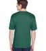 UltraClub 8620 Men's Cool & Dry Basic Performance  in Forest green back view