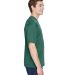 UltraClub 8620 Men's Cool & Dry Basic Performance  in Forest green side view