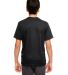 UltraClub 8620Y Youth Cool & Dry Basic Performance in Black back view