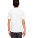 UltraClub 8620Y Youth Cool & Dry Basic Performance in White back view