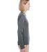 UltraClub 8622W Ladies' Cool & Dry Performance Lon in Charcoal side view
