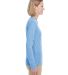 UltraClub 8622W Ladies' Cool & Dry Performance Lon in Columbia blue side view