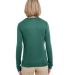 UltraClub 8622W Ladies' Cool & Dry Performance Lon in Forest green back view