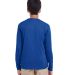 UltraClub 8622Y Youth Cool & Dry Performance Long- in Royal back view