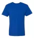 LAT 6980 Heavyweight Combed Ringspun Cotton T-Shir ROYAL front view