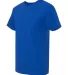 LAT 6980 Heavyweight Combed Ringspun Cotton T-Shir ROYAL side view