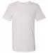 LAT 6980 Heavyweight Combed Ringspun Cotton T-Shir WHITE front view