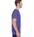 LAT 6980 Heavyweight Combed Ringspun Cotton T-Shir VINTAGE PURPLE side view