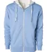 Independent Trading Co. EXP90SHZ Unisex Sherpa-Lin Sky Heather front view