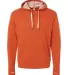 Independent Trading Co. PRM90HT Unisex Midweight F Burnt Orange Heather front view