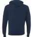 Independent Trading Co. PRM90HT Unisex Midweight F Navy Heather back view
