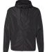 Independent Trading Co. EXP54LWZ Windbreaker Light Black front view