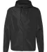Independent Trading Co. EXP54LWZ Windbreaker Light Black front view