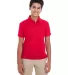 Ash City - Core 365 88181Y Youth Origin Performanc CLASSIC RED front view