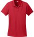 Cornerstone CS422 CornerStone Ladies Micropique Gr in True red
