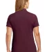 Cornerstone CS419 CornerStone Ladies Select Lightw Maroon back view