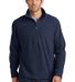 Eddie Bauer EB226 1/2-Zip Microfleece Jacket in Navy