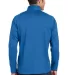 Eddie Bauer EB234  1/2-Zip Performance Fleece Ascent Blue back view