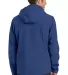 Eddie Bauer EB536  Hooded Soft Shell Parka Admiral Blue back view